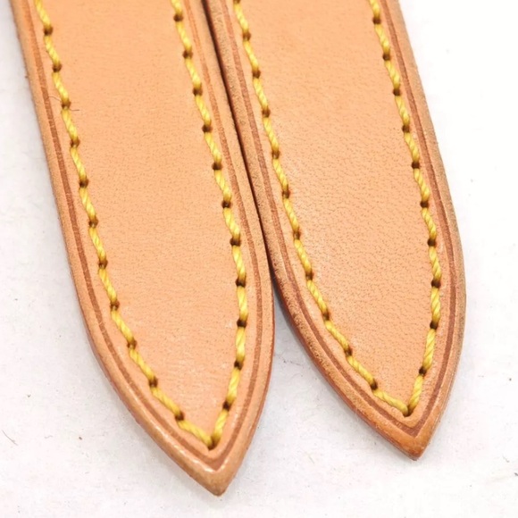2 Louis Vuitton Straps Replacement Vaschetta Leather Shoulder For GM Bag 31.9” - Picture 7 of 16